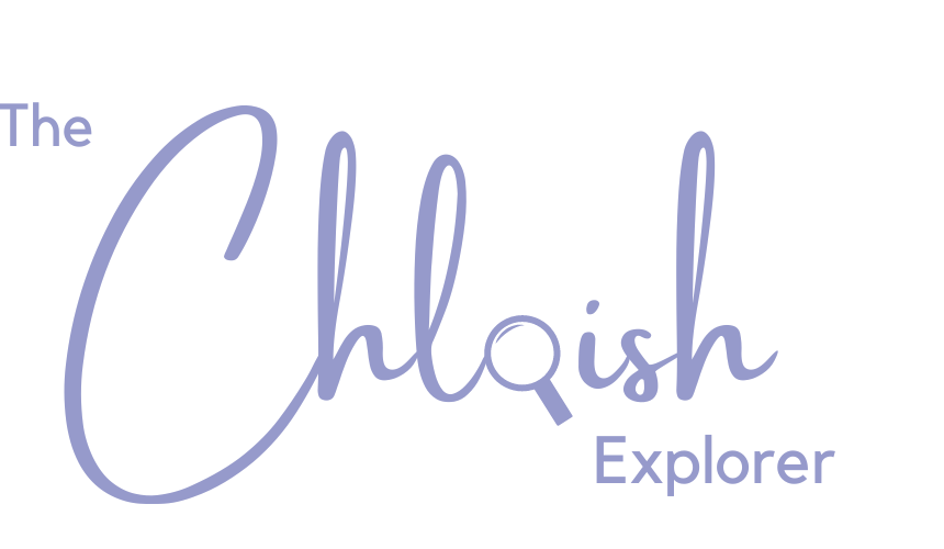 Periwinkle logo for the blog, The Chloish Explorer